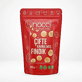 Nocci Çifte Kavrulmuş Fındık 250g