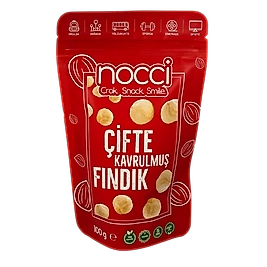 Nocci Çifte Kavrulmuş Fındık 100g