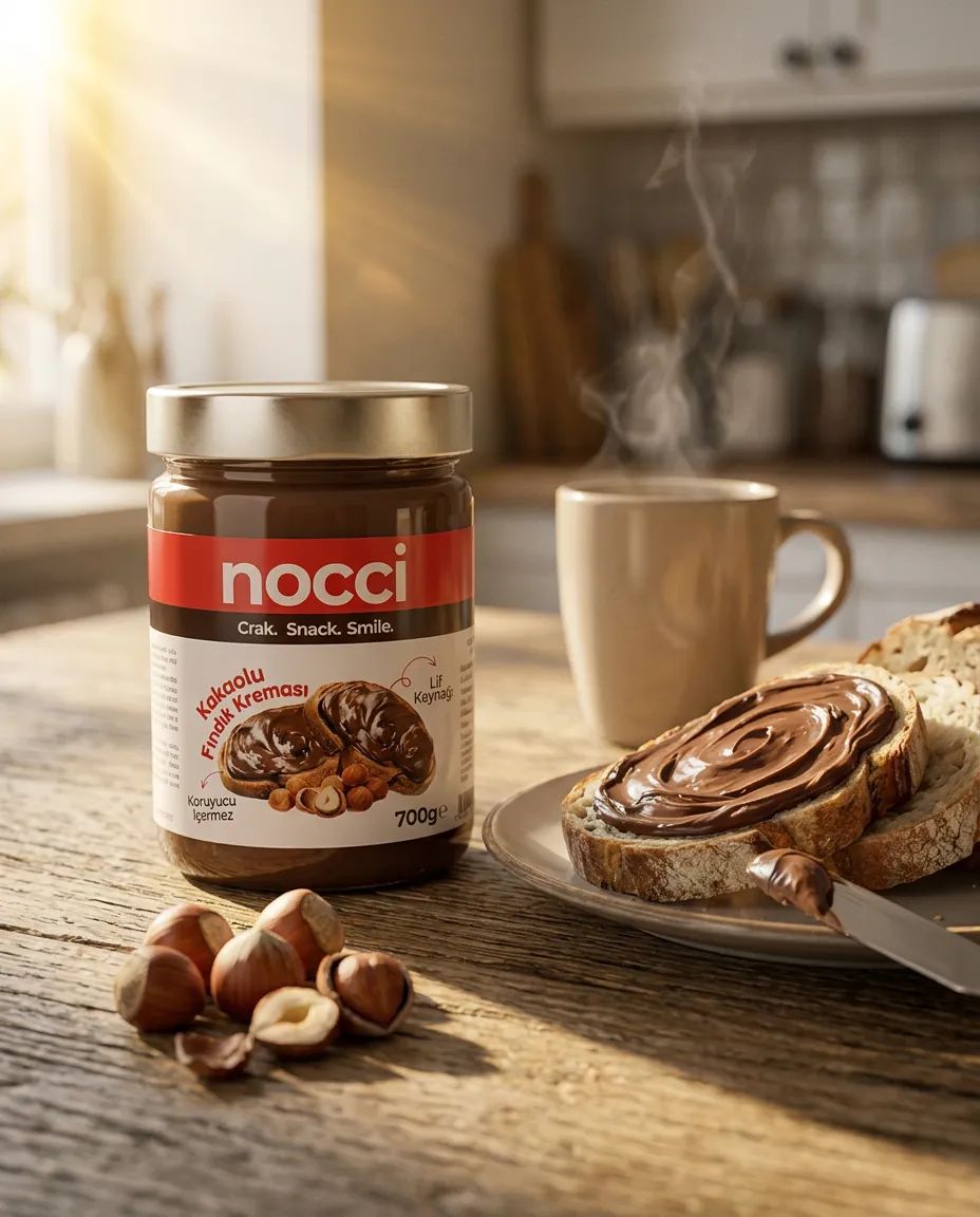 Nocci Kakaolu Fındık Kreması İncelemesi: Kahvaltı ve Tarifler İçin Lezzetli Bir Alternatif